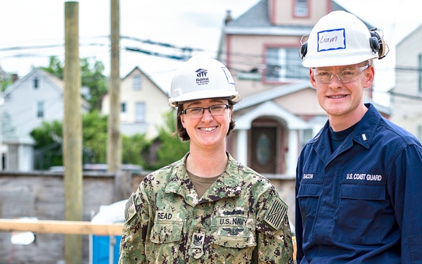 Service Members Renovate Home with Habitat for Humanity