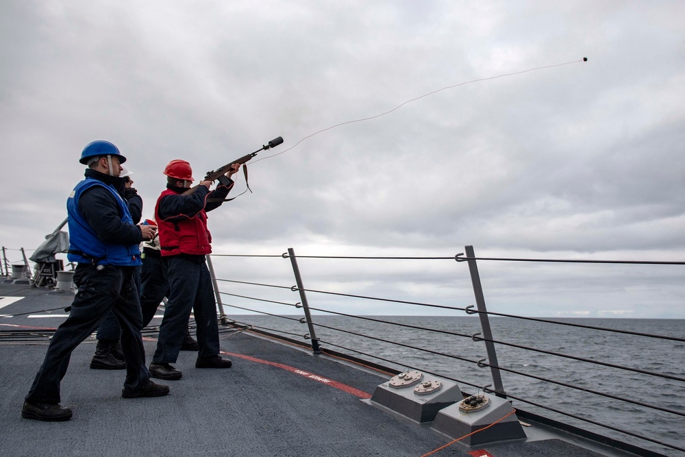 USS Kidd (DDG 100) Conducts Operations During Exercise Northern Edge 2019