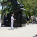 Members of the Coast Guard attend “They Turned the Tide” ceremony during Fleet Week New York 2019