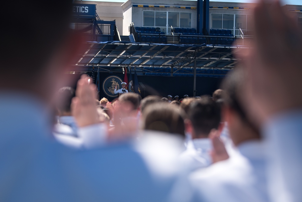 A/SD speaks at 2019 U.S. Naval Academy Graduation