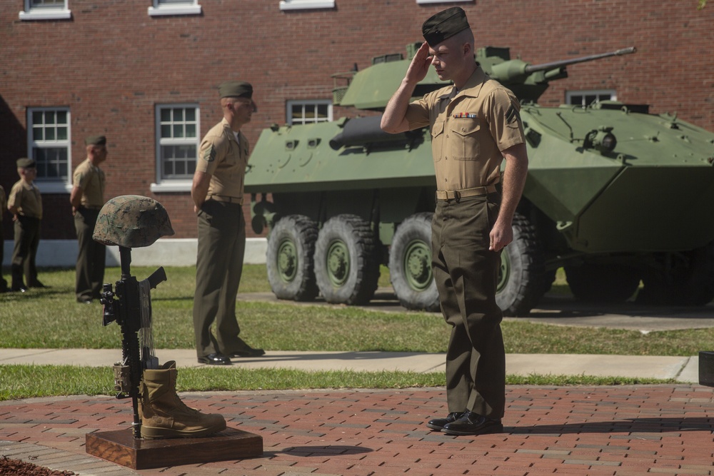 2nd LAR Bn Memorial Service