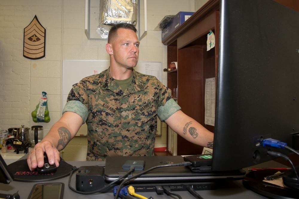 Meet the Marine: Sergeant Major Thomas Korabik