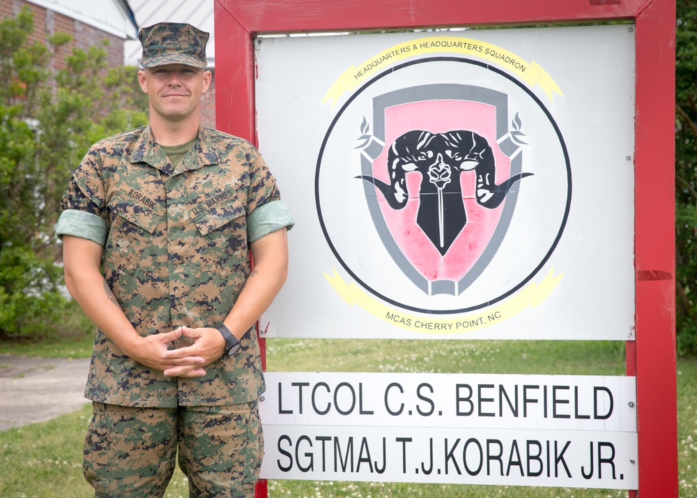 Meet the Marine: Sergeant Major Thomas Korabik