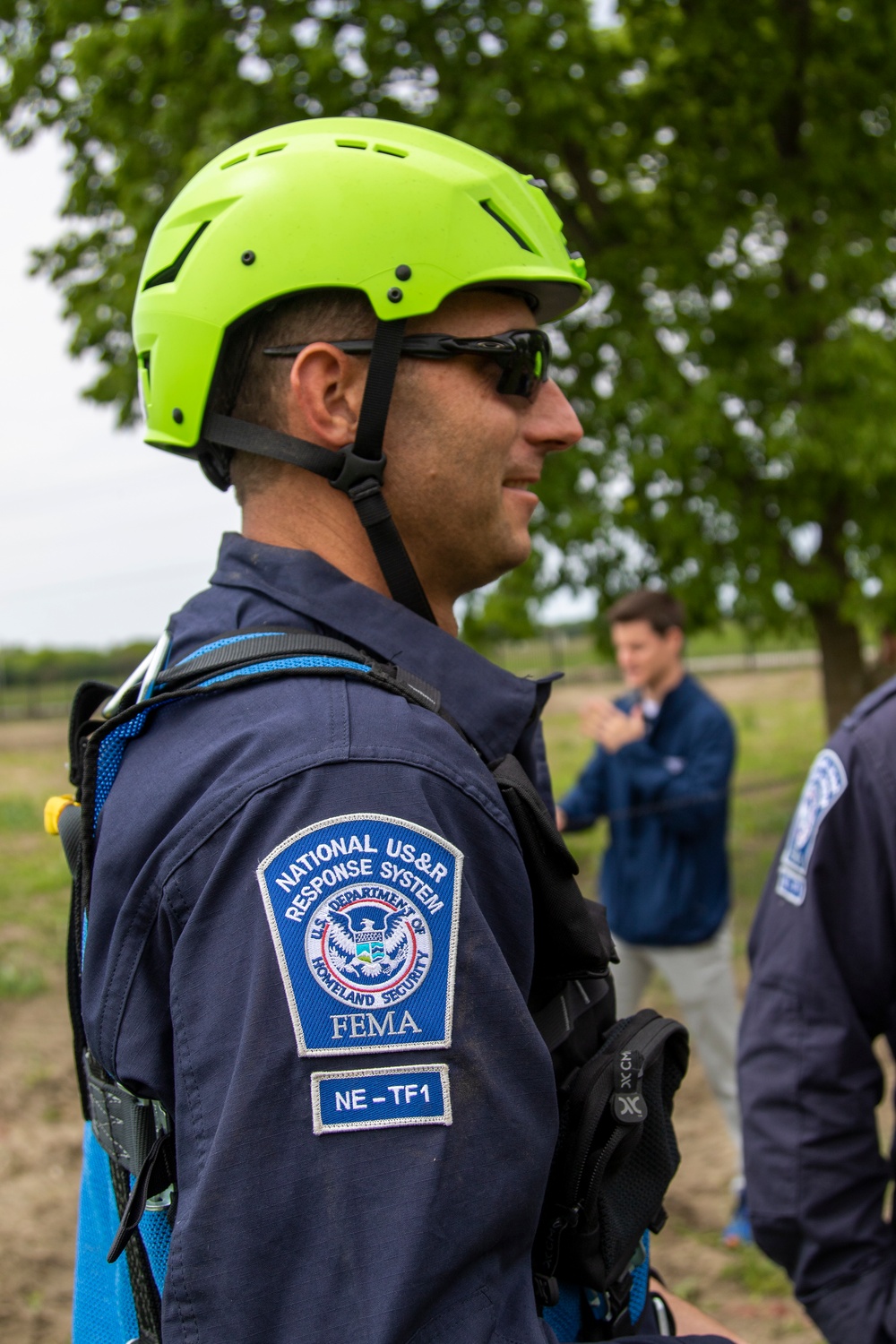 Nebraska first responders conduct joint extraction training post-flood response
