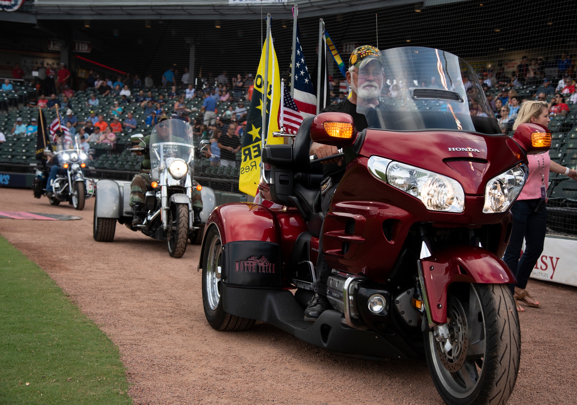 DVIDS - Images - Training Squadron 28 Conducts Military Appreciation Day  Flyover at Corpus Christi Hooks Baseball Game [Image 8 of 8]