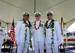 Coast Guard Sector Honolulu holds change of command ceremony