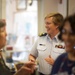 Service Members Visit Senior Center