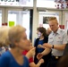 Service Members Visit Senior Center