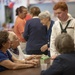 Service Members Visit Senior Center