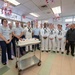 Service Members Visit Senior Center