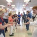 Service Members Visit Senior Center