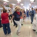 Service Members Visit Senior Center