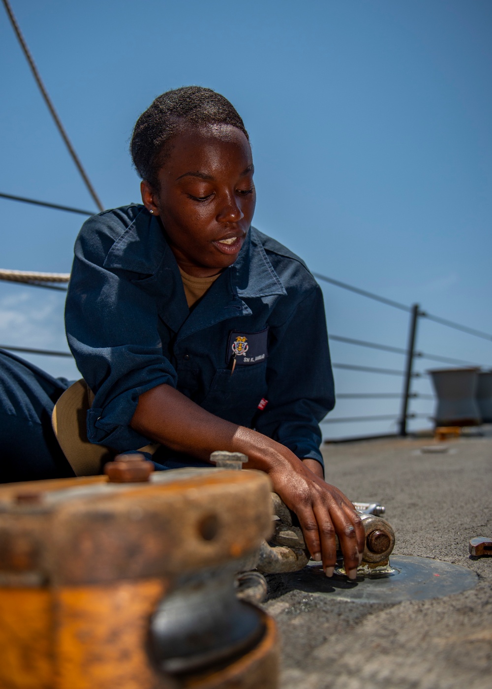 USS Bainbridge Deployment