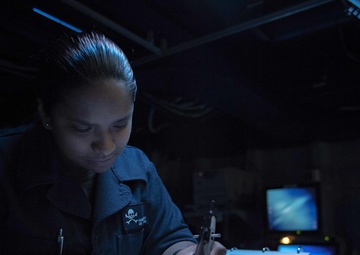 USS Kidd (DDG 100) Conducts Operations During Exercise Northern Edge 2019