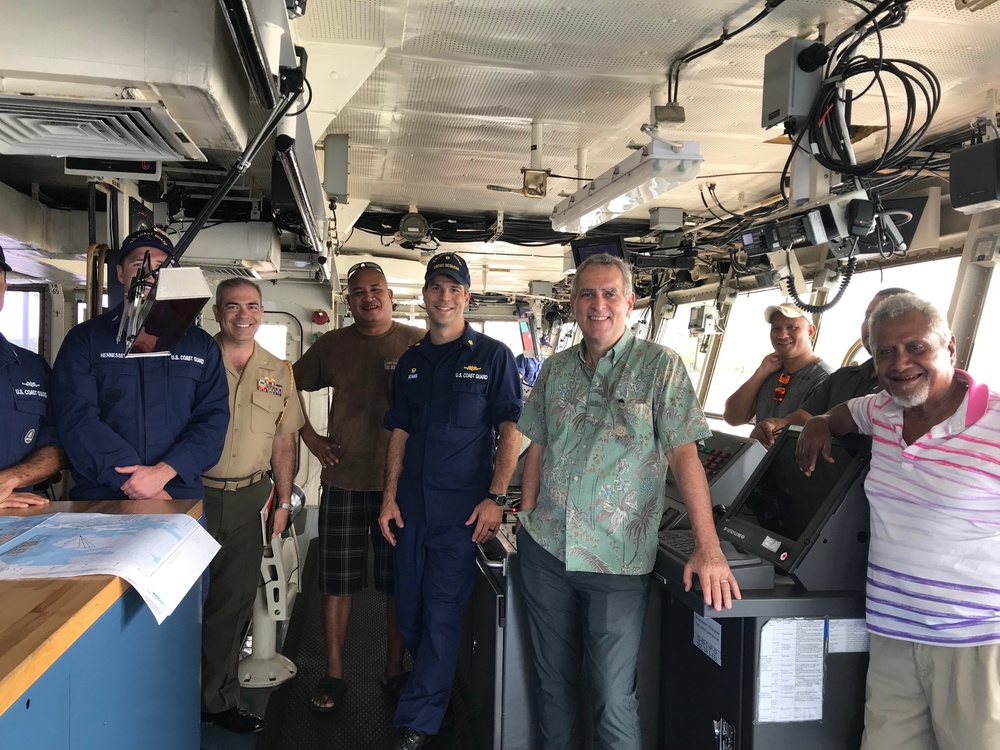 U.S. Coast Guard supports U.S. Pacific Fleet navigation initiatives in Federated States of Micronesia