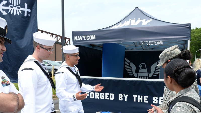 SUBFOR Sailors Visit Somerset County Vocational and Technical School during FWNY 2019