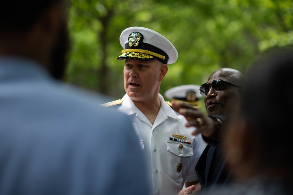 Joint Promotion and Reenlistment Ceremony at 9/11 Memorial