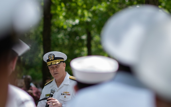 Joint Promotion and Reenlistment Ceremony at 9/11 Memorial