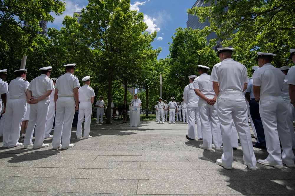 Joint Promotion and Reenlistment Ceremony at 9/11 Memorial