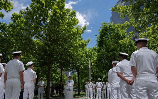 Joint Promotion and Reenlistment Ceremony at 9/11 Memorial