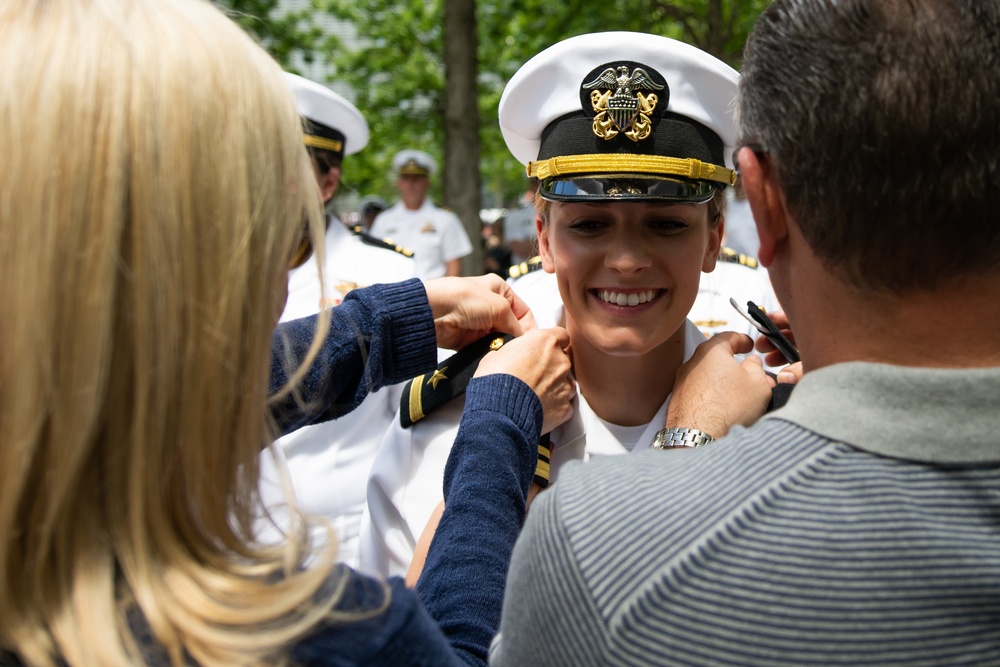 Joint Promotion and Reenlistment Ceremony at 9/11 Memorial