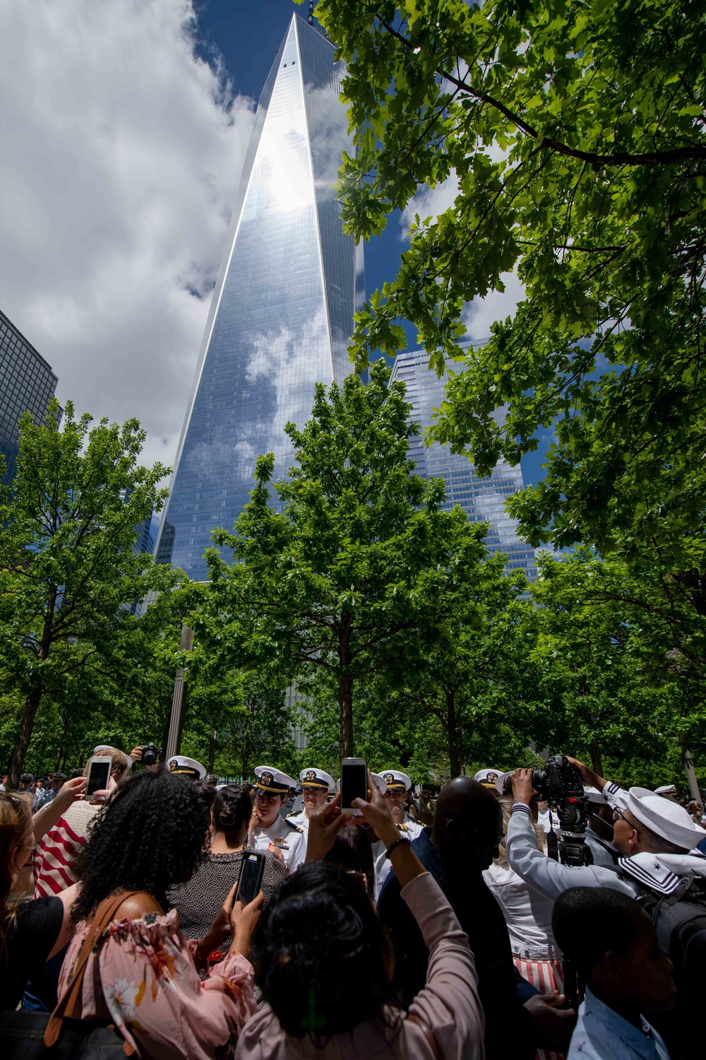 Joint Promotion and Reenlistment Ceremony at 9/11 Memorial