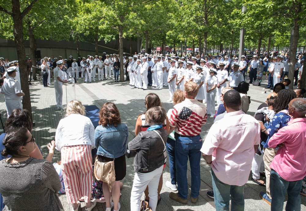 Joint Promotion and Reenlistment Ceremony at 9/11 Memorial