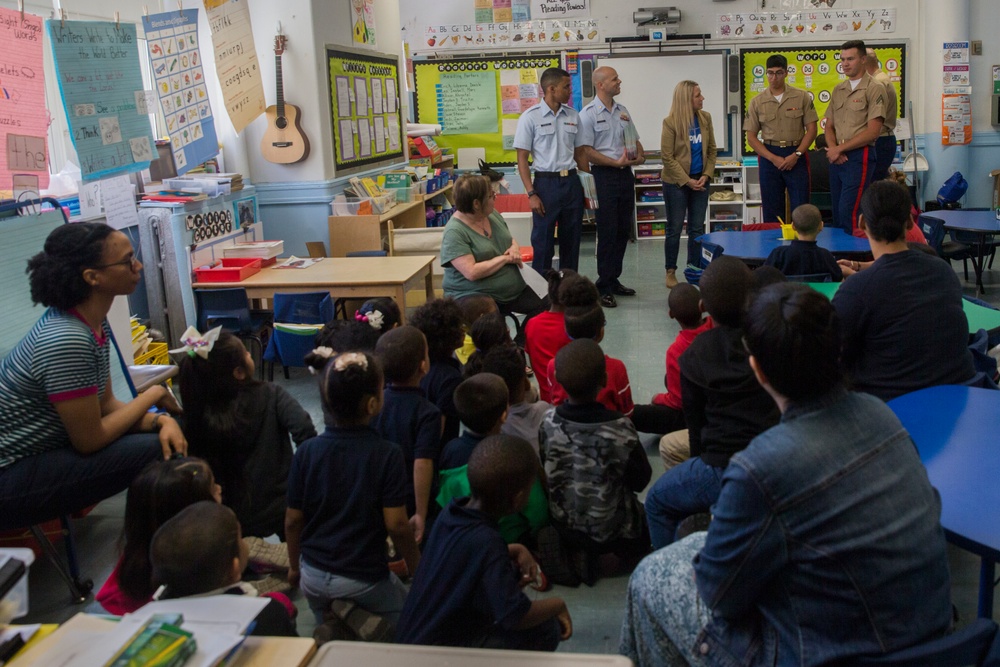 Reading at Fleet Week