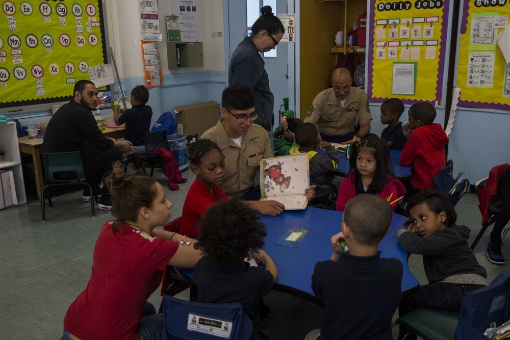 Reading at Fleet Week