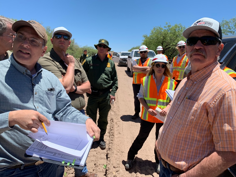 Corps, contractors conduct border barrier assessments