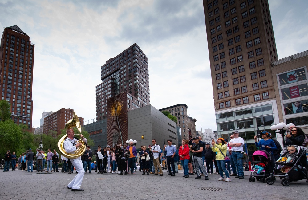 Fleet Forces Band, Fleet Week New York, Navy Music