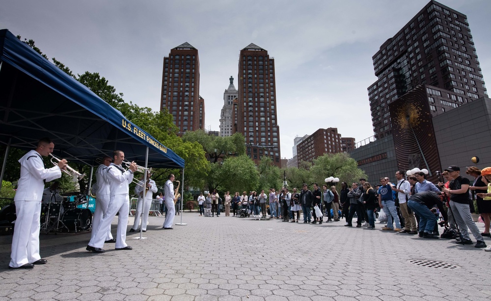 Fleet Forces Band, Fleet Week New York, Navy Music