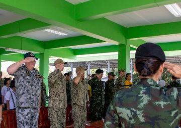 Pacific Partnership 2019 Conducts Ribbon Cutting Ceremony at Ban Mabfugthong School