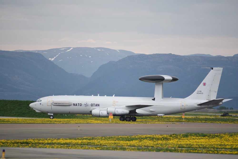 Norwegian AWACS at Arctic Challenge