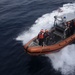 Coast Guard Cutter Thetis conducts small boat operations in Gulf of Guinea