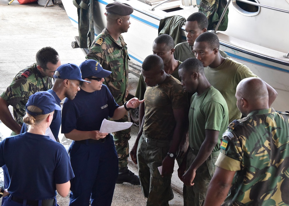 U.S. Coast Guard, São Tomé &amp; Príncipe Coast Guard conduct joint law enforcement training