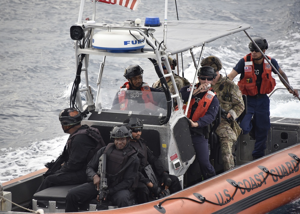 U.S. Coast Guard, Nigerian Navy conduct fisheries boarding in Gulf of Guinea
