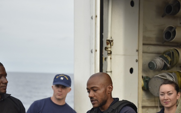 U.S. Coast Guard, Nigerian Navy conduct fisheries boarding in Gulf of Guinea