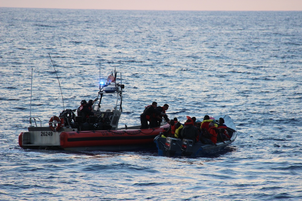 Coast Guard interdicts 50 Haitian migrants 46 miles north of Cap-Haïtien