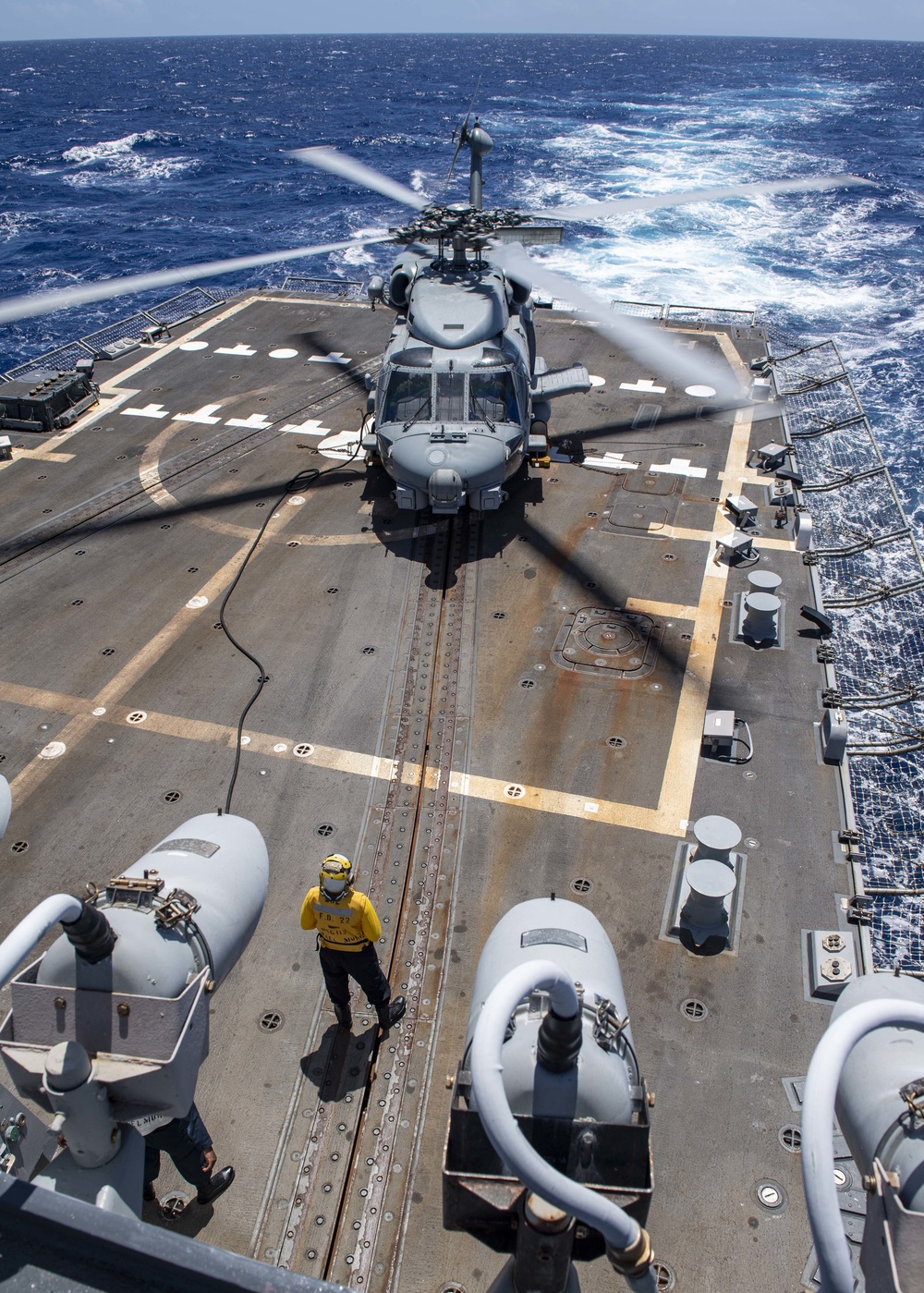 USS Michael Murphy Flight Operations