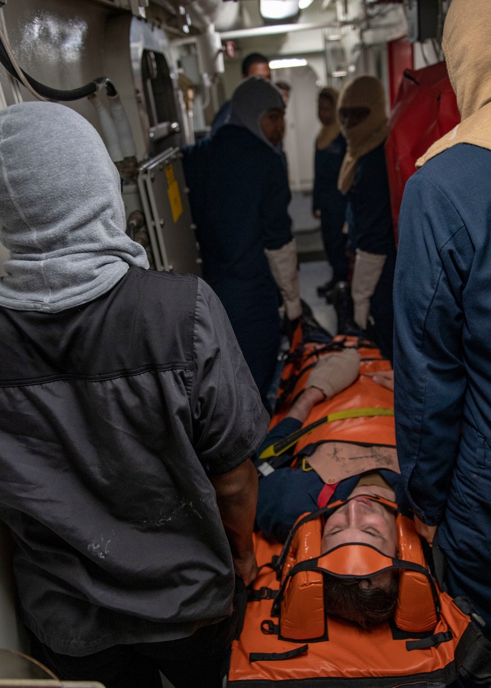 USS Michael Murphy General Quaters Drill