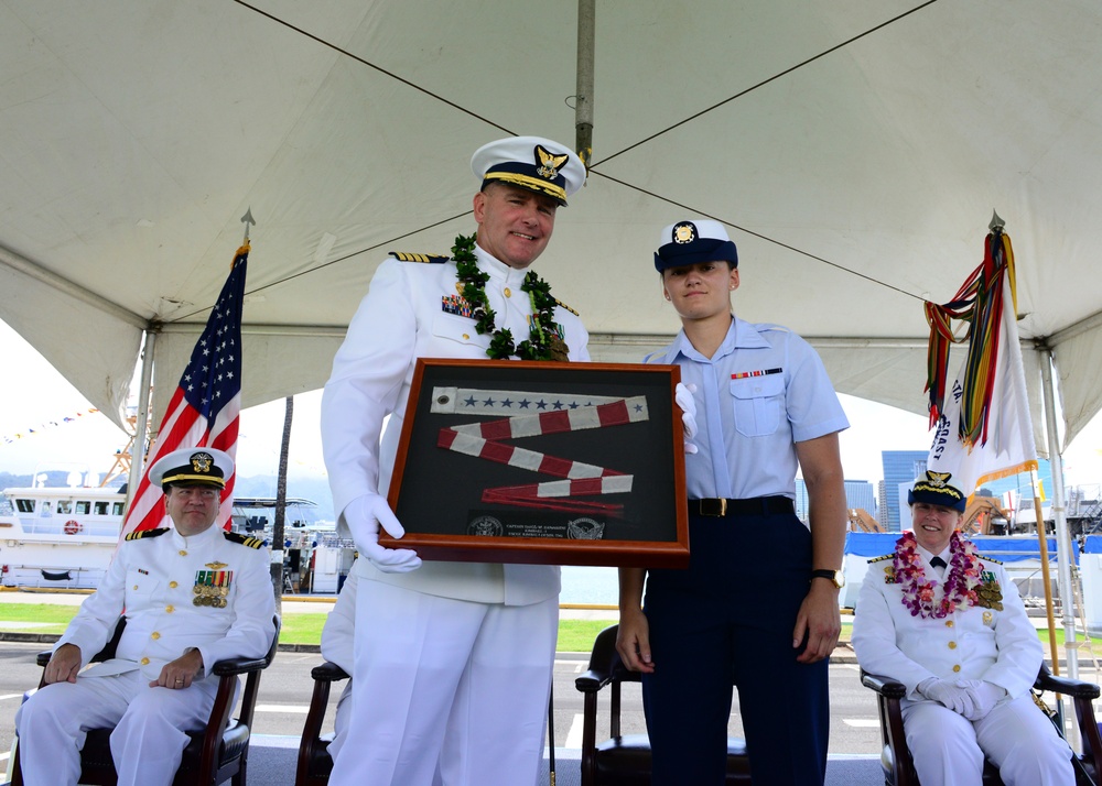 Coast Guard Cutter Kimball holds change of command