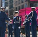 U.S. Coast Guard Ceremonial Honor Guard performs during Fleet Week New York 2019