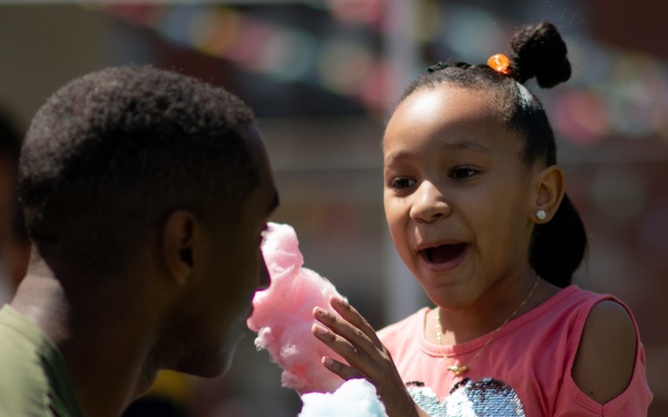 Sailors Participate in a Community Event at NYC Elementary School