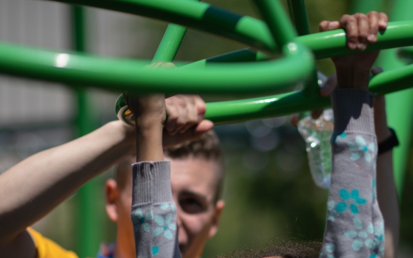 Sailors Participate in a Community Event at NYC Elementary School