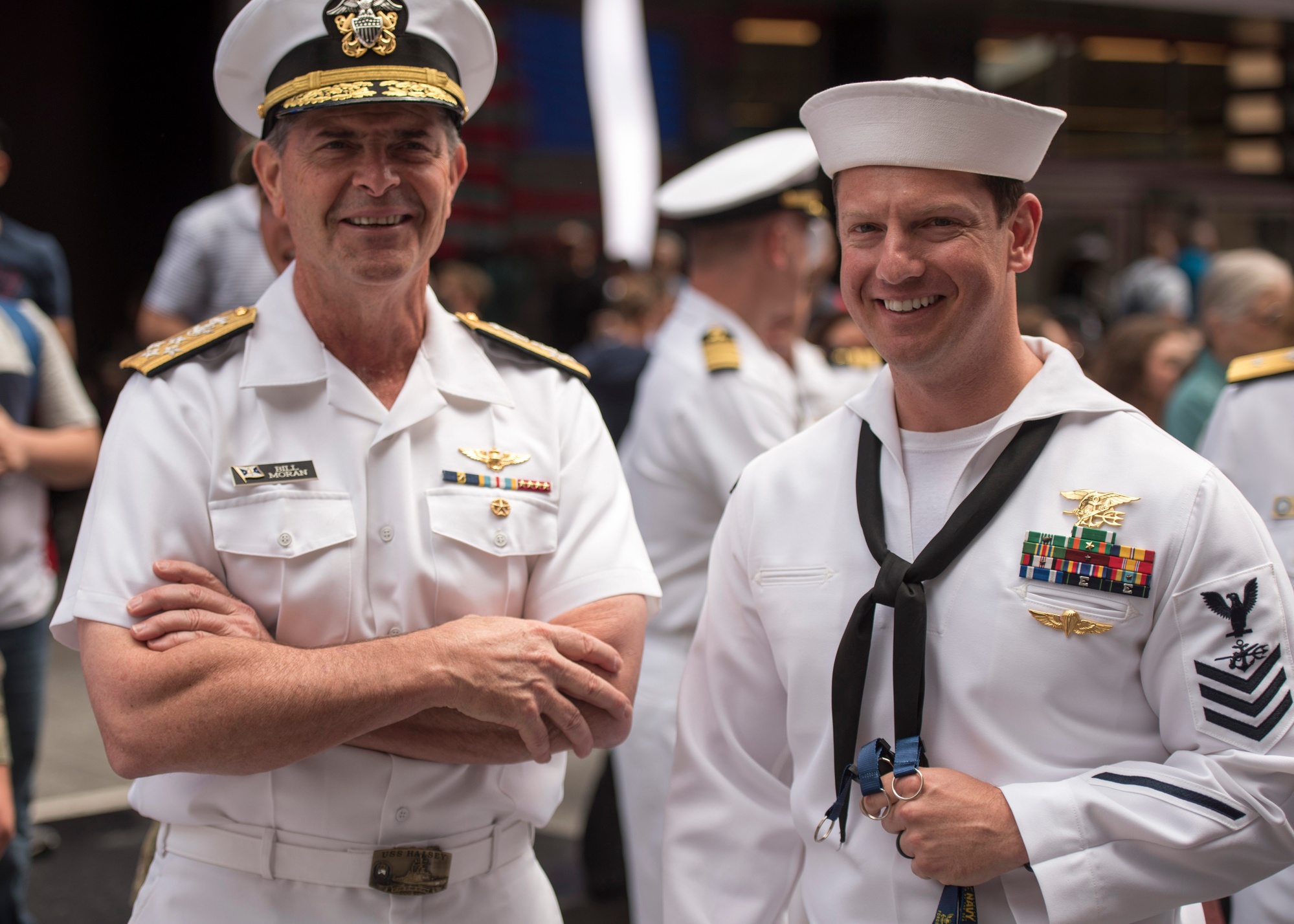 NEW YORK - U.S. Navy Adm. Bill Moran, Vice Chief of Naval