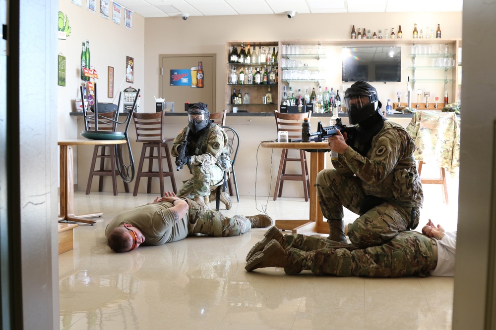 Drill Sergeants train on skills that they teach at basic training