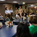 Girl Scouts tour the USS New York