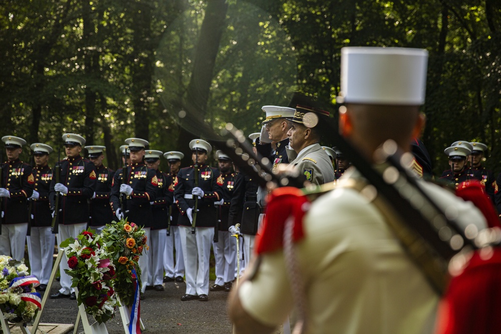 ACMC attends the Belleau Wood Memorial Ceremony