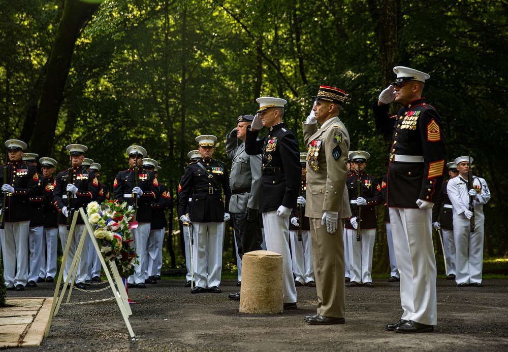 ACMC attends the Belleau Wood Memorial Ceremony